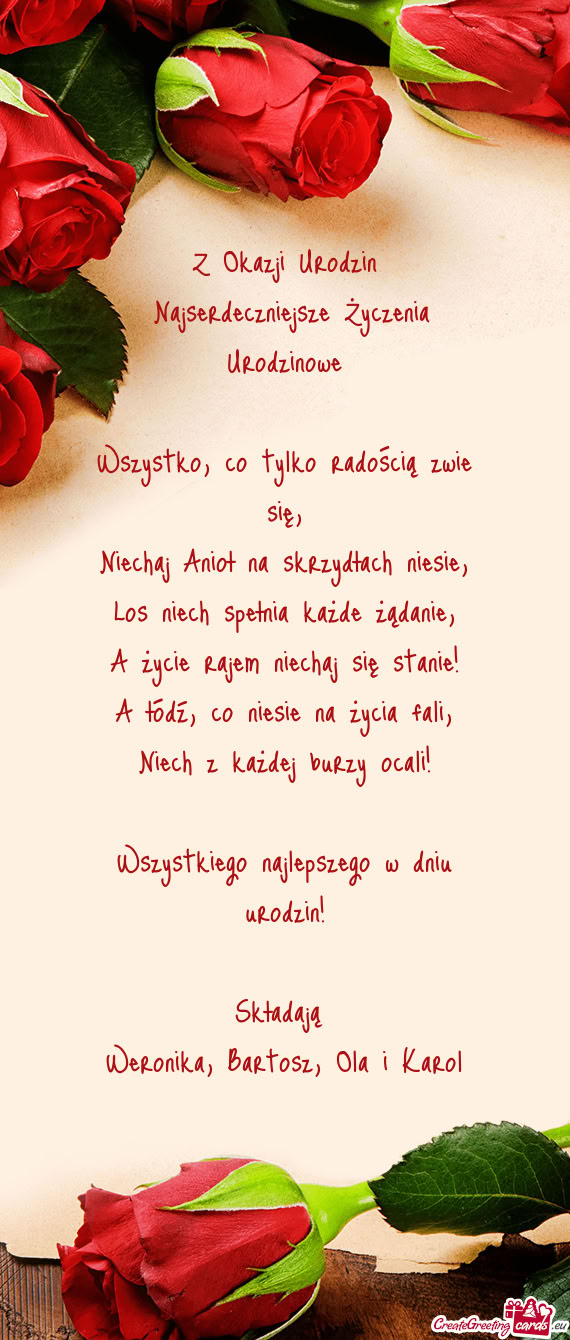 A życie rajem niechaj się stanie