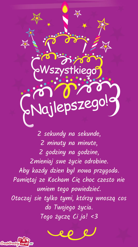 Aby kazdy dzien byl nowa przygoda