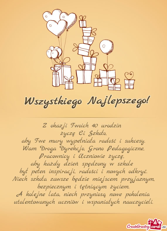 Aby każdy dzień spędzony w szkole