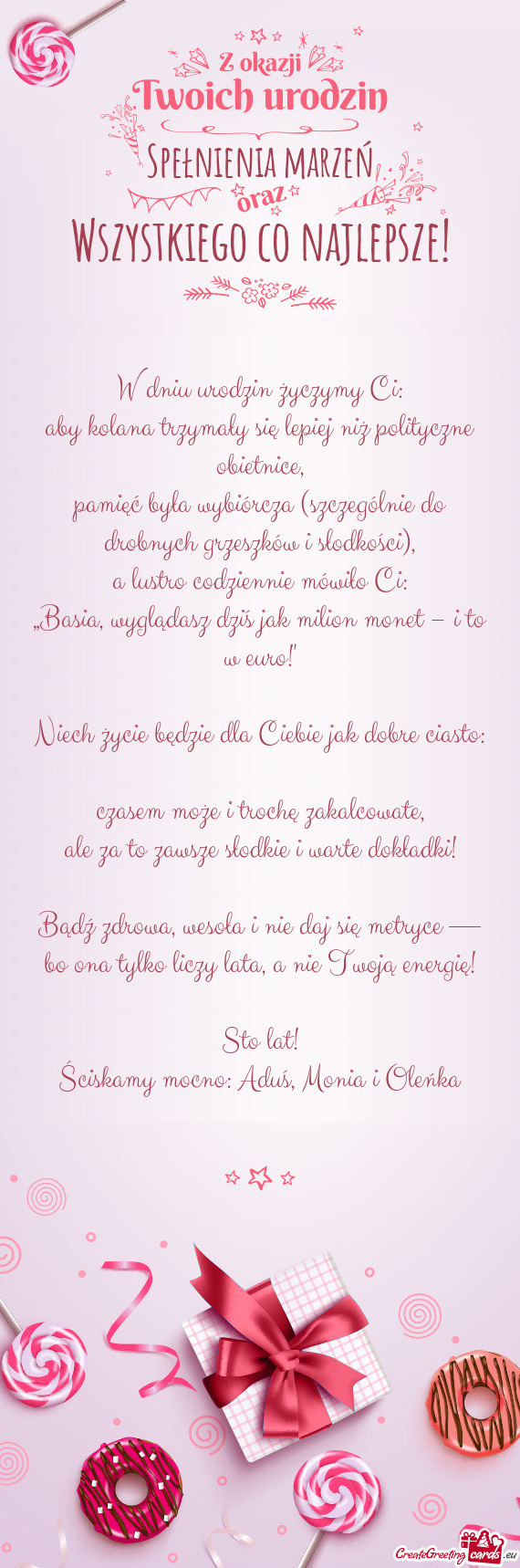 Aby kolana trzymały się lepiej niż polityczne obietnice