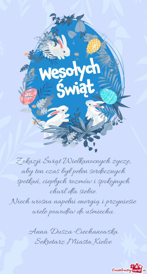 Aby ten czas był pełen serdecznych spotkań