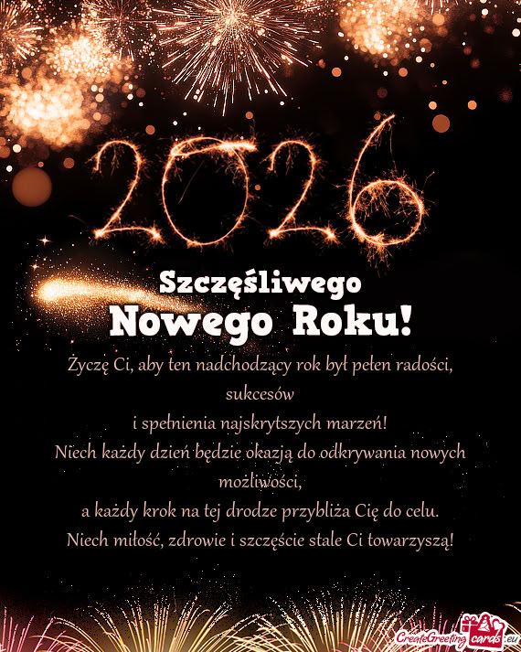 Aby ten nadchodzący rok był pełen radości