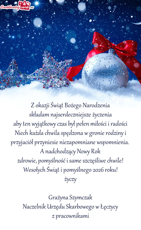 Aby ten wyjątkowy czas był pełen miłości i radości