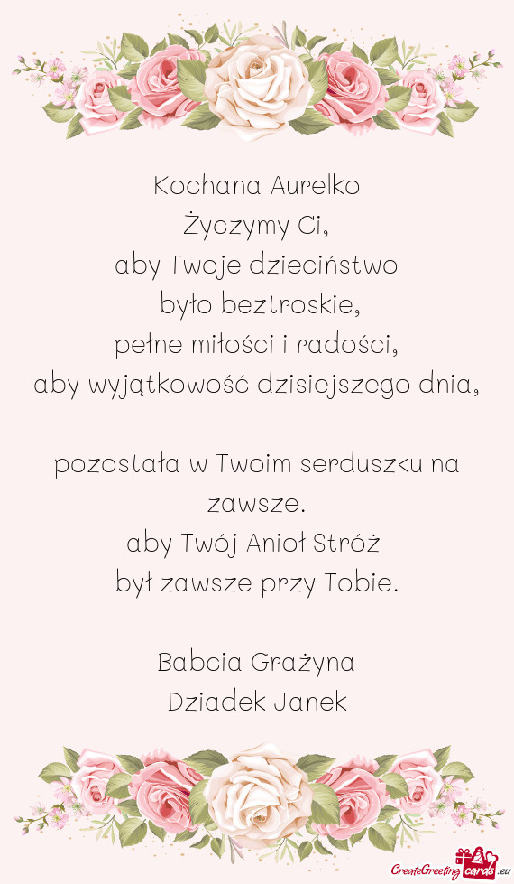 Aby Twoje dzieciństwo