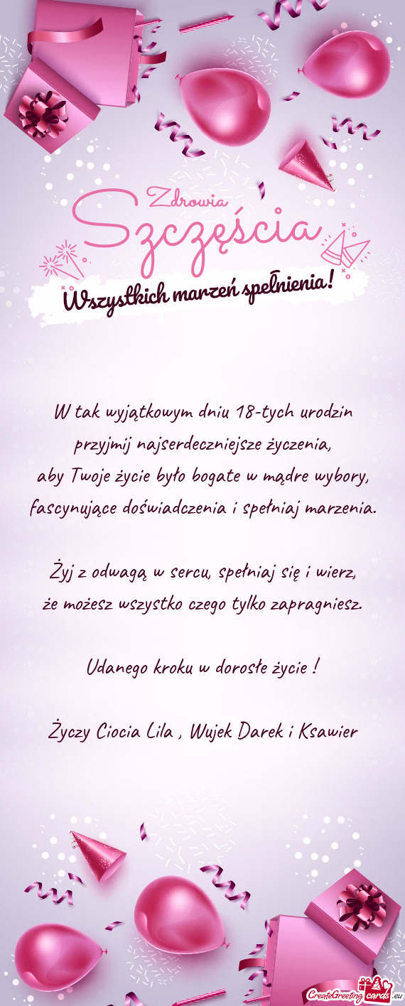 Aby Twoje życie było bogate w mądre wybory