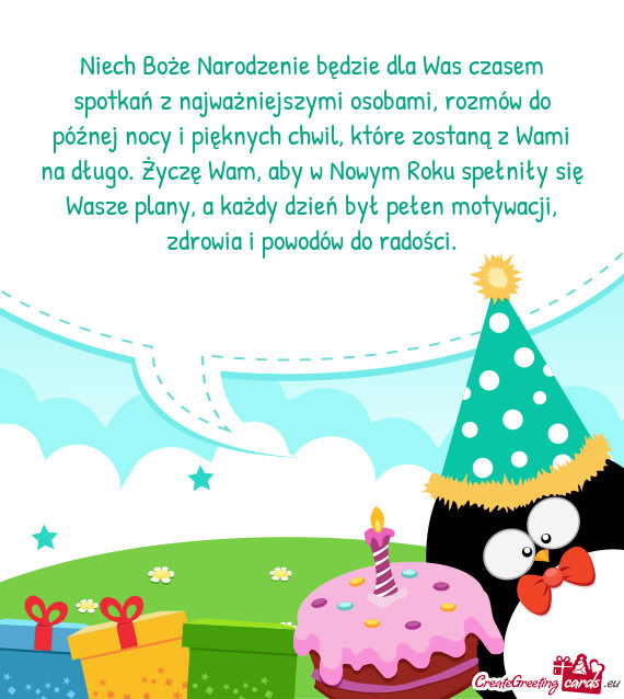 Aby w Nowym Roku spełniły się Wasze plany