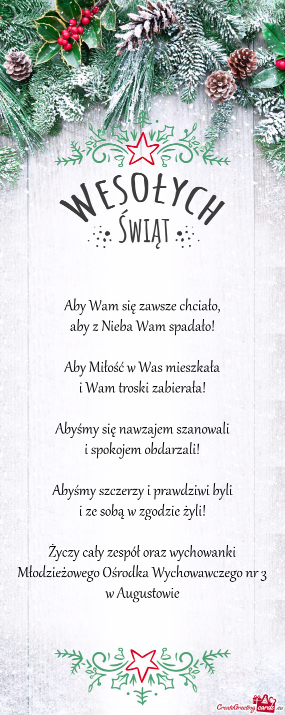 Aby Wam się zawsze chciało