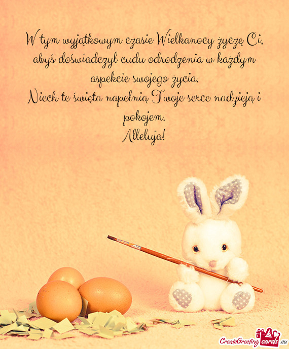 Abyś doświadczył cudu odrodzenia w każdym aspekcie swojego życia