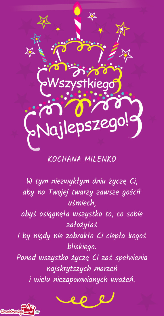 Abyś osiągnęła wszystko to, co sobie założyłaś