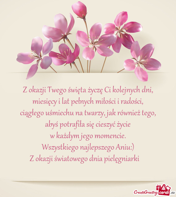 Abyś potrafiła się cieszyć życie