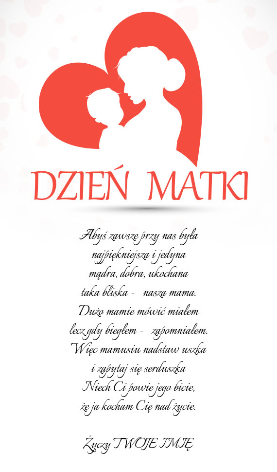 Abyś zawsze przy nas była najpiękniejsza i jedyna mądra