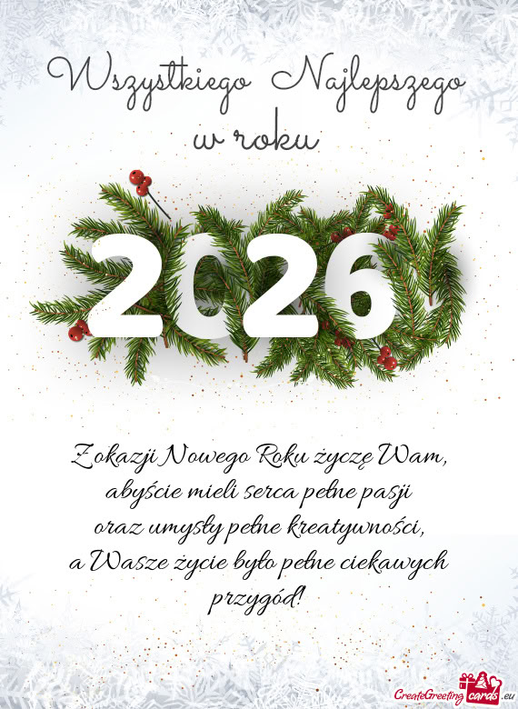 Abyście mieli serca pełne pasji