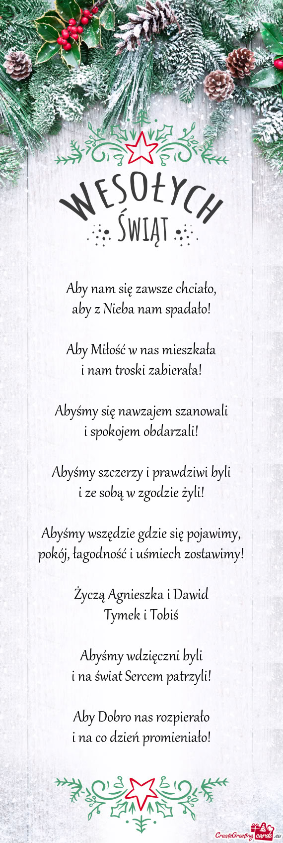 Abyśmy się nawzajem szanowali