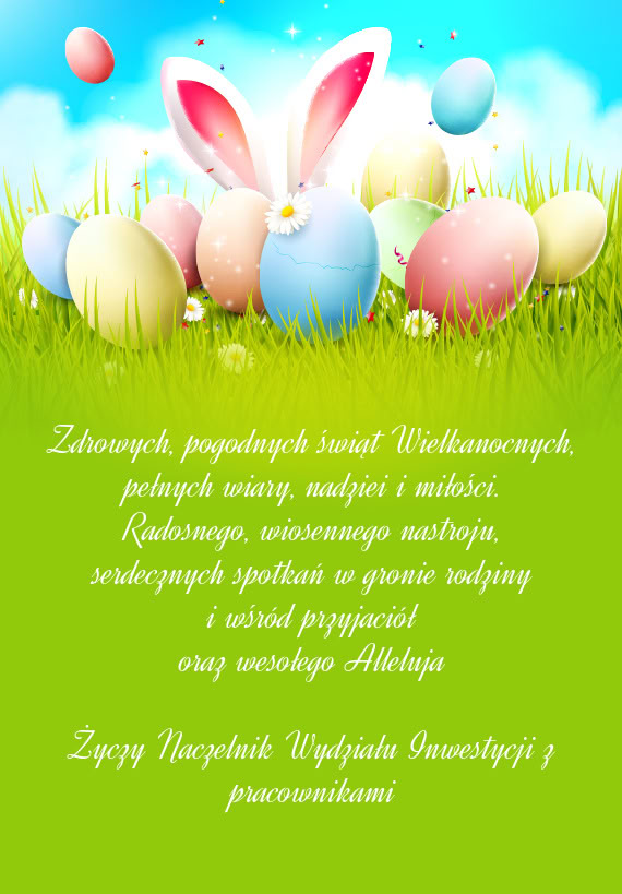 Aczelnik Wydziału Inwestycji z pracownikami