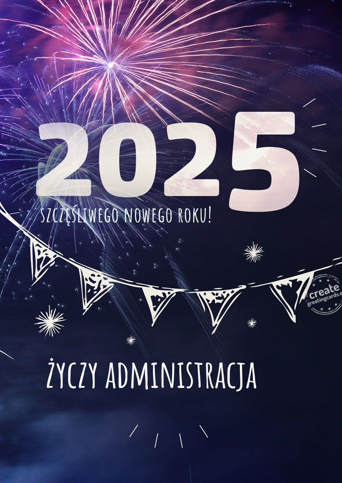 Administracja 👍💪 - Szczęśliwego nowego roku