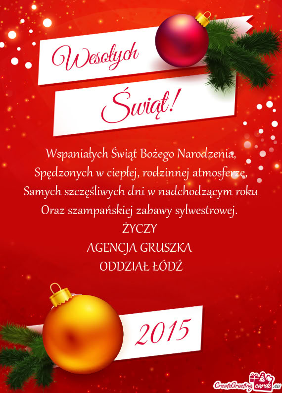 AGENCJA GRUSZKA ODDZIAŁ ŁÓDŹ