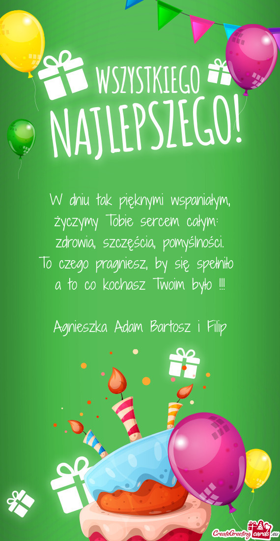 Agnieszka Adam Bartosz i Filip