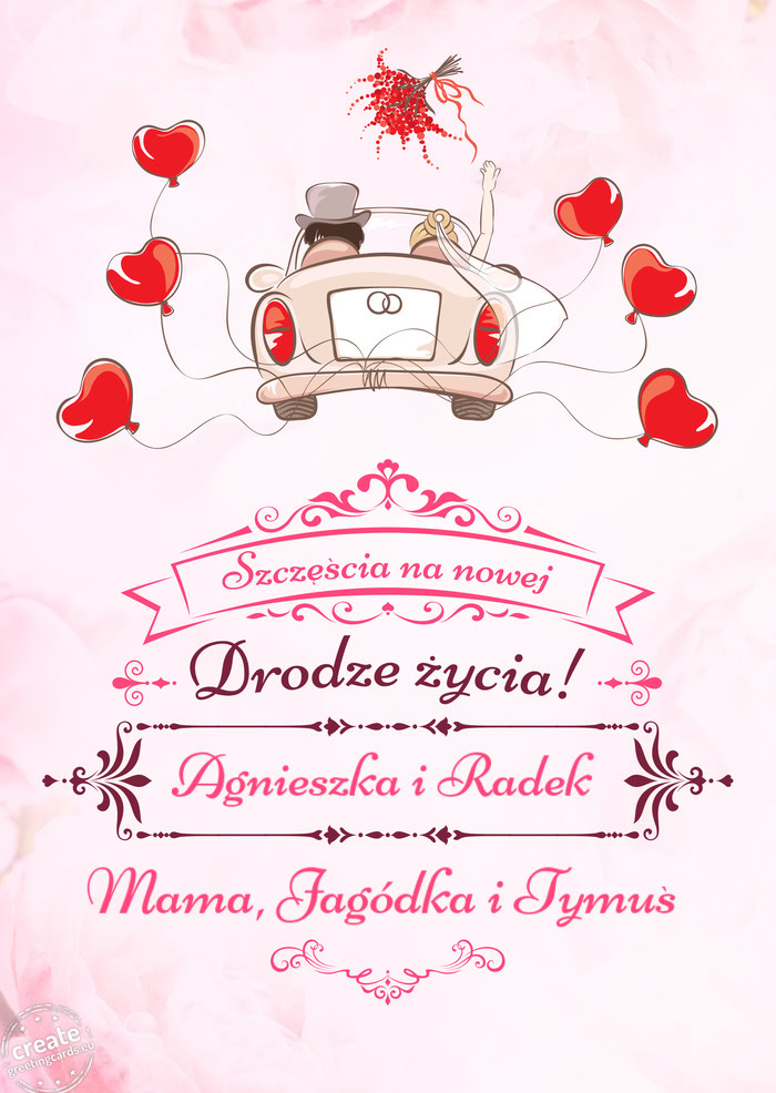 Agnieszka i Radek, Szczęścia na nowej drodze życia Mama, Jagódka i Tymuś