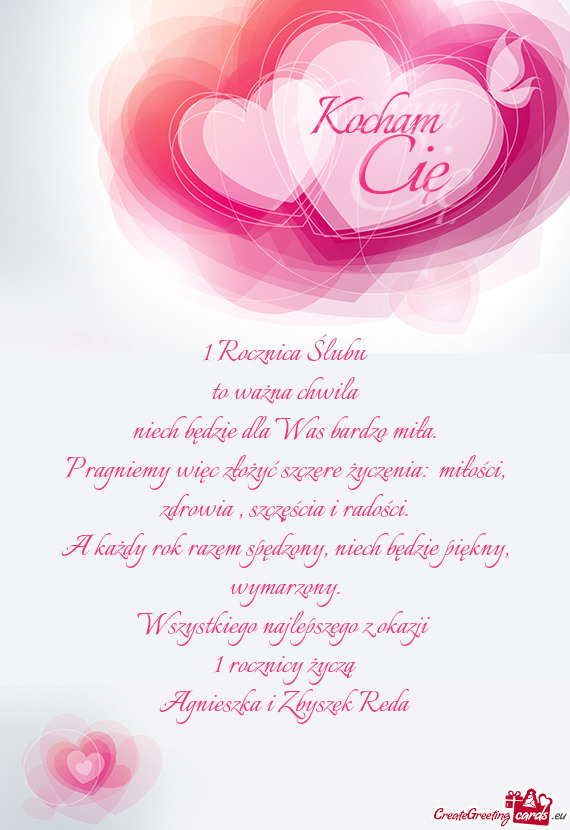 Agnieszka i Zbyszek Reda