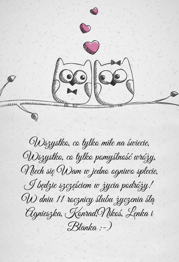 Agnieszka, Konrad,Nikoś, Lenka i Blanka :-)