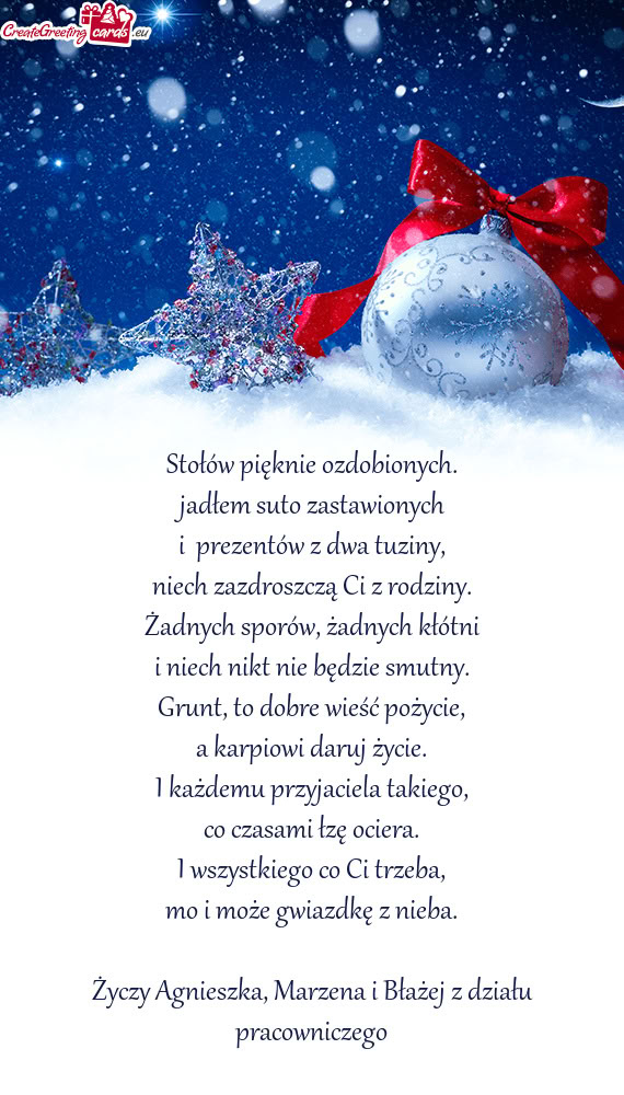 Agnieszka, Marzena i Błażej z działu pracowniczego