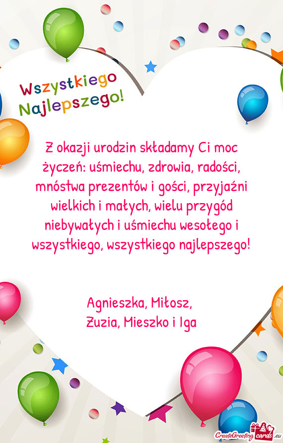 Agnieszka, Miłosz