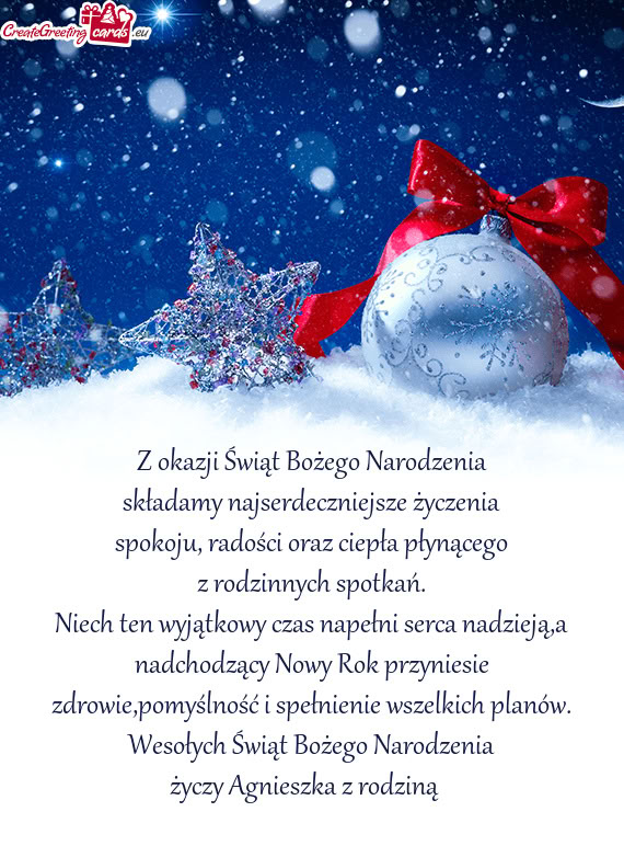 Agnieszka z rodziną 🎅🎅❄️