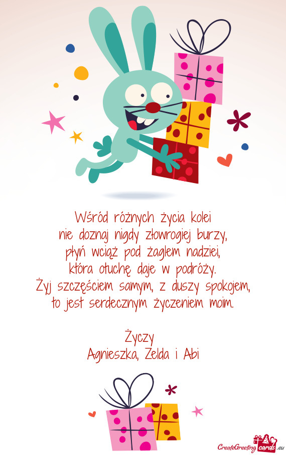 Agnieszka, Zelda i Abi