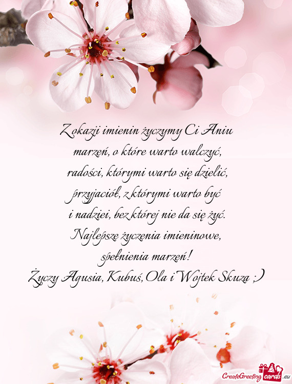 Agusia, Kubuś, Ola i Wojtek Skuza ;)