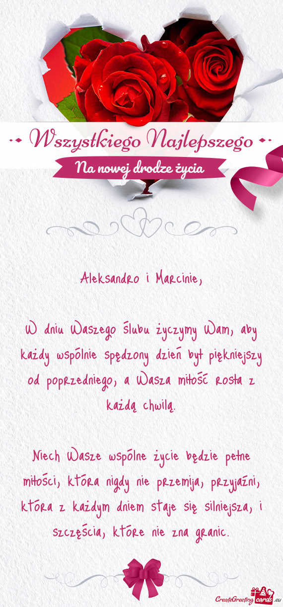 Aleksandro i Marcinie