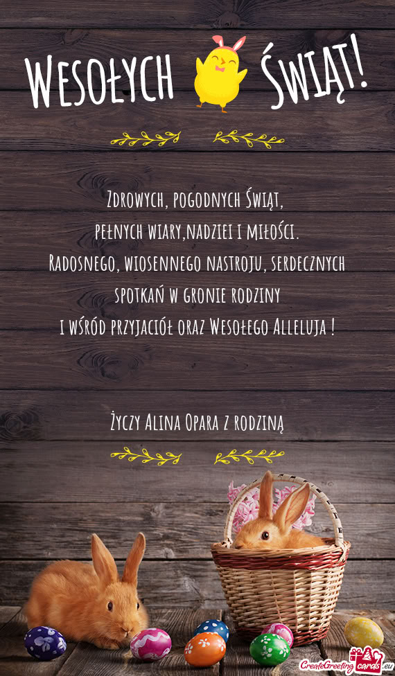 Alina Opara z rodziną