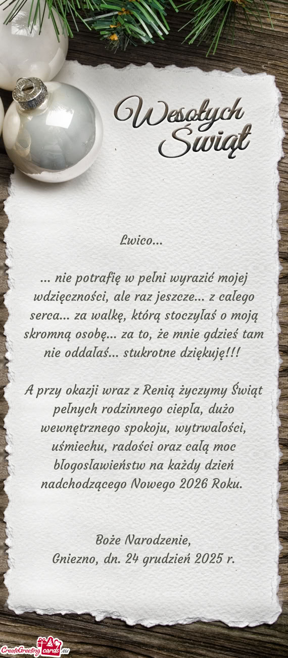 Alkę, którą stoczyłaś o moją skromną osobę... za to, że mnie gdzieś tam nie oddałaś... s