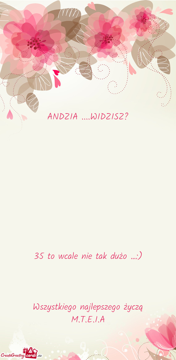 ANDZIA ....WIDZISZ
