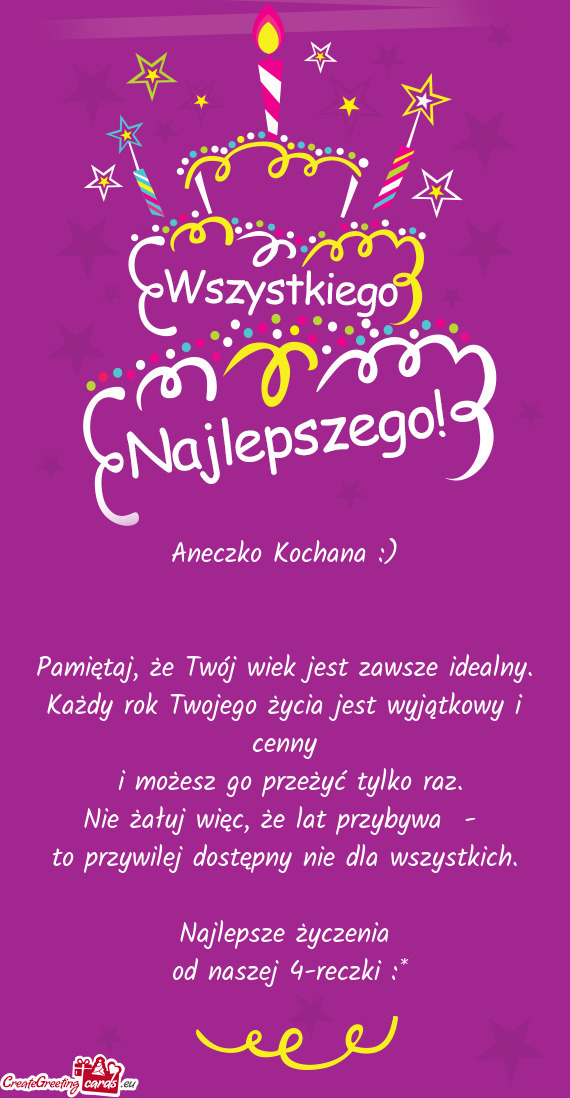 Aneczko Kochana :)
