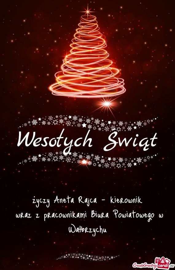 Aneta Rajca - kierownik