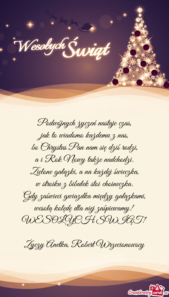 Anetka, Robert Wrzecionowscy