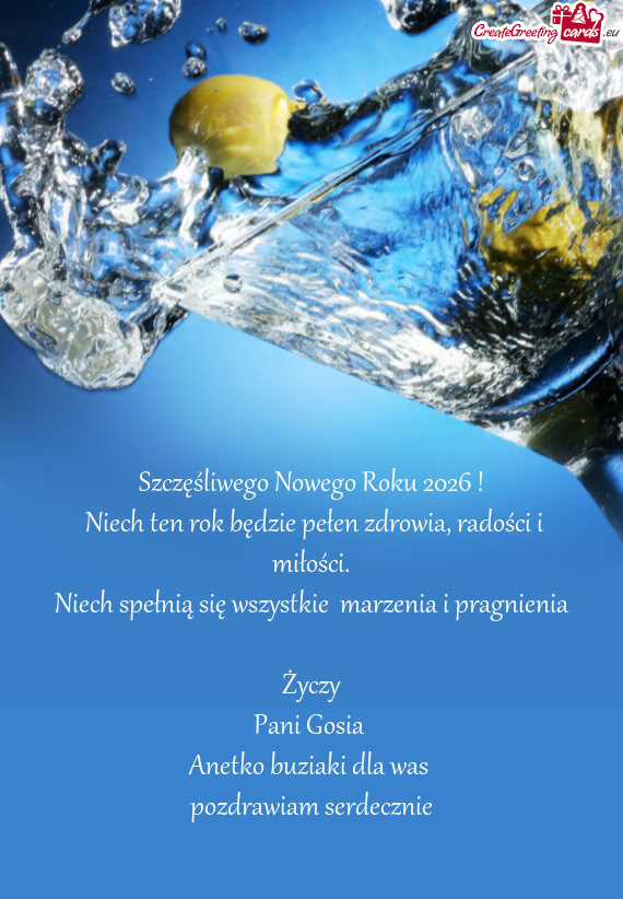 Anetko buziaki dla was