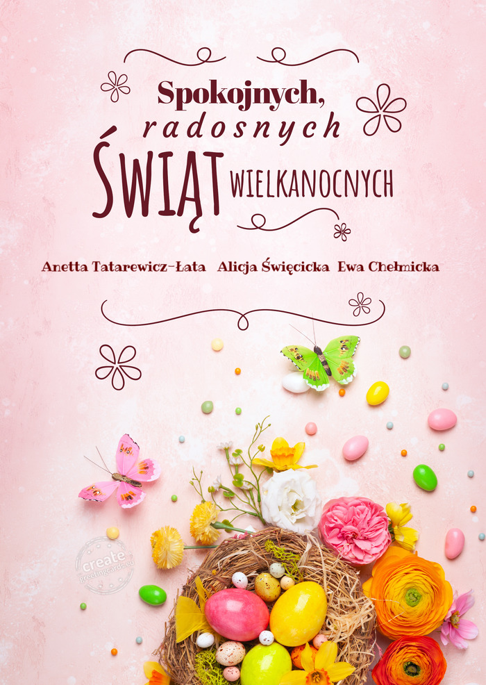 Anetta Tatarewicz-Łata Alicja Święcicka Ewa Chełmicka