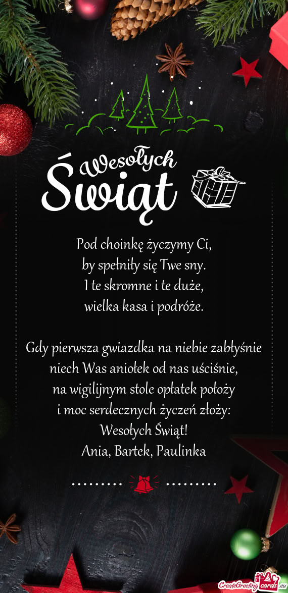 Ania, Bartek, Paulinka