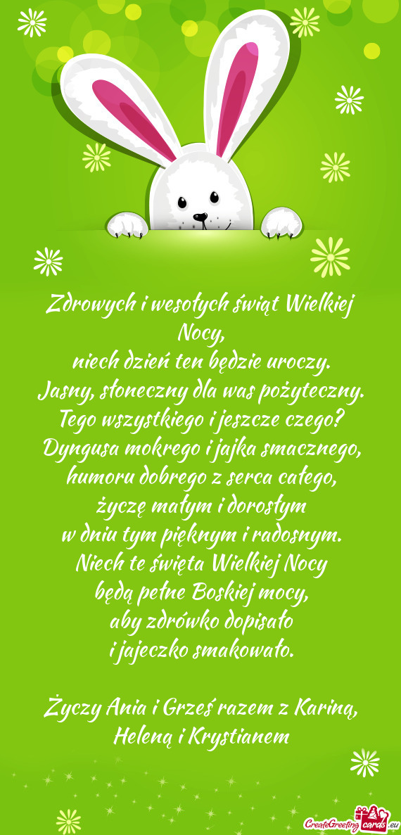 Ania i Grześ razem z Kariną, Heleną i Krystianem