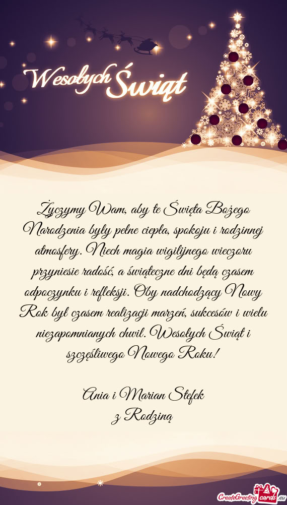 Ania i Marian Stefek