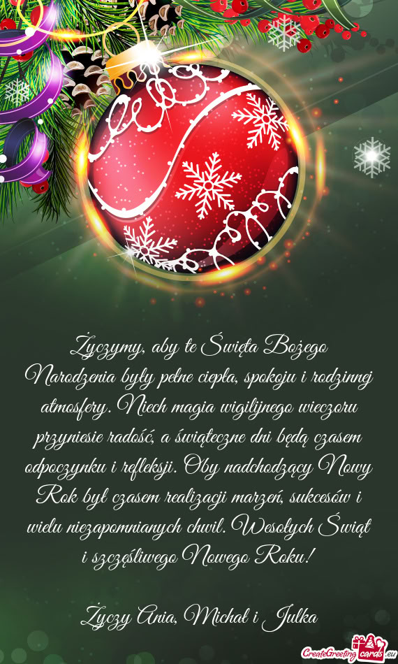 Ania, Michał i Julka