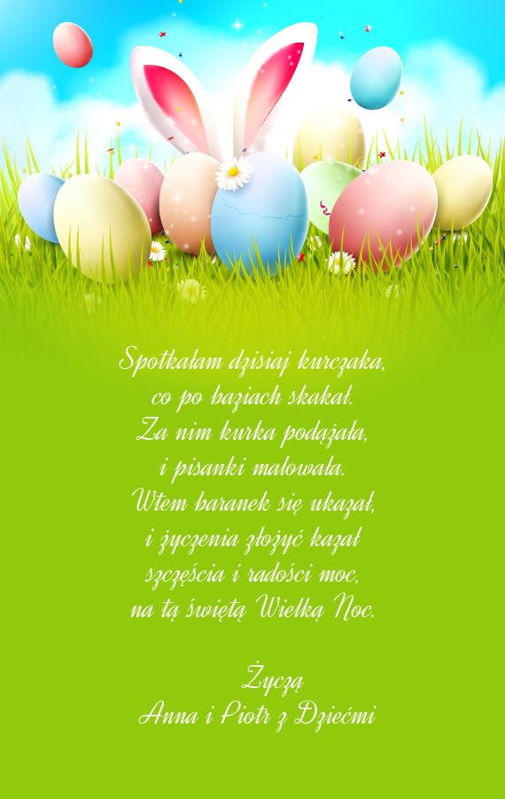 Anna i Piotr z Dziećmi