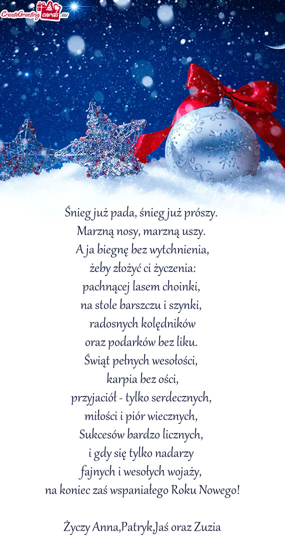 Anna,Patryk,Jaś oraz Zuzia