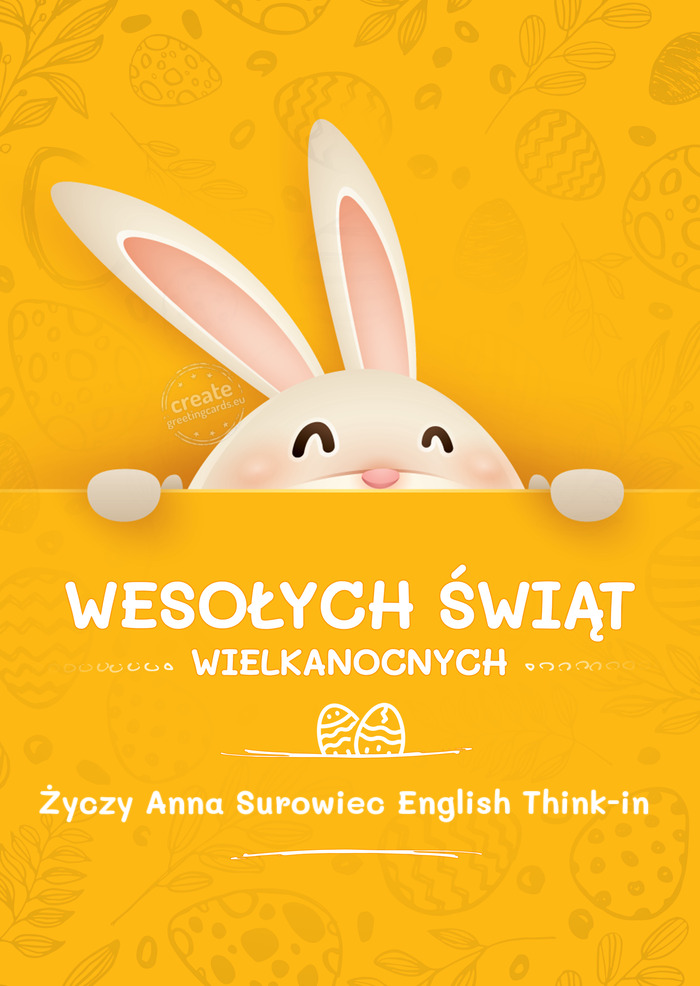 Anna Surowiec English Think-in
