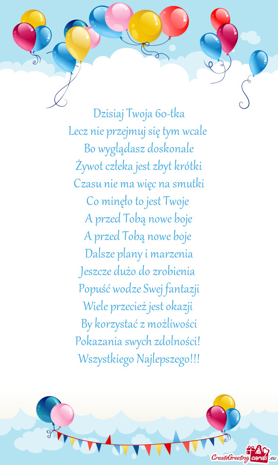 Antazji Wiele przecież jest okazji By korzystać z możliwości Pokazania swych zdolności! W