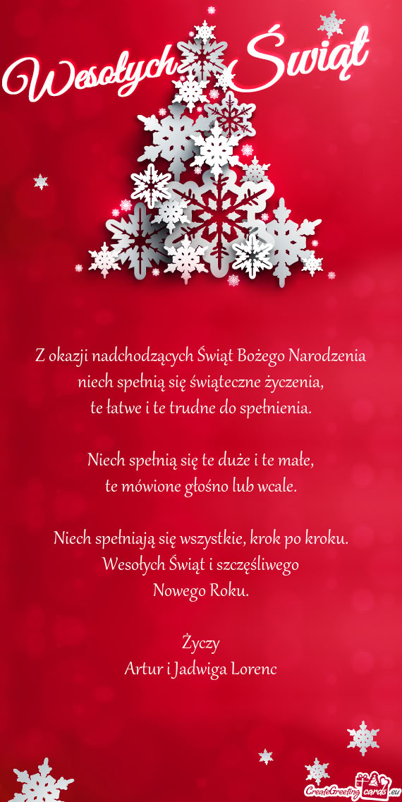 Artur i Jadwiga Lorenc