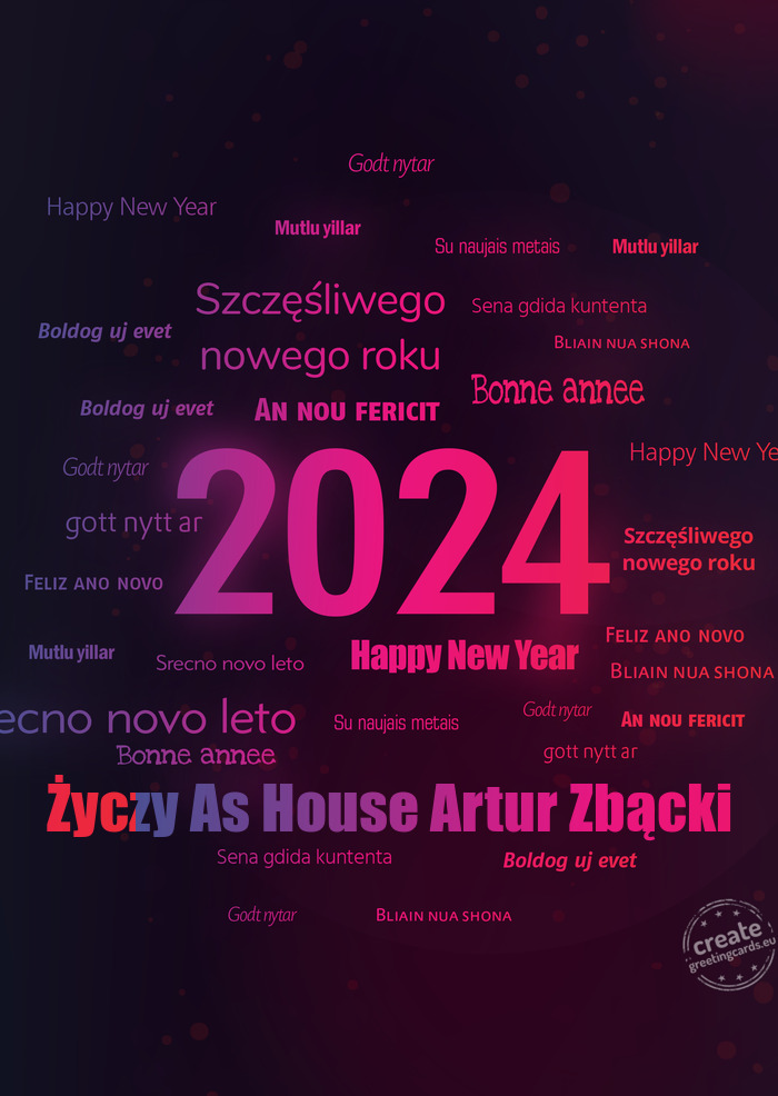 As House Artur Zbącki