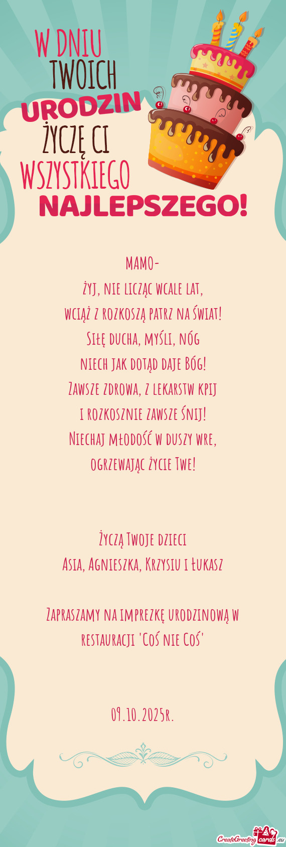 Asia, Agnieszka, Krzysiu i Łukasz