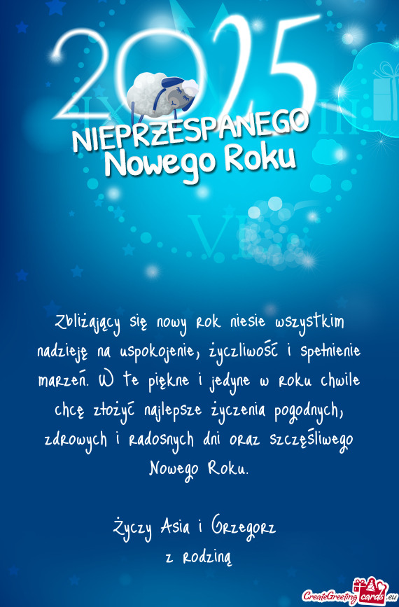 Asia i Grzegorz z rodziną